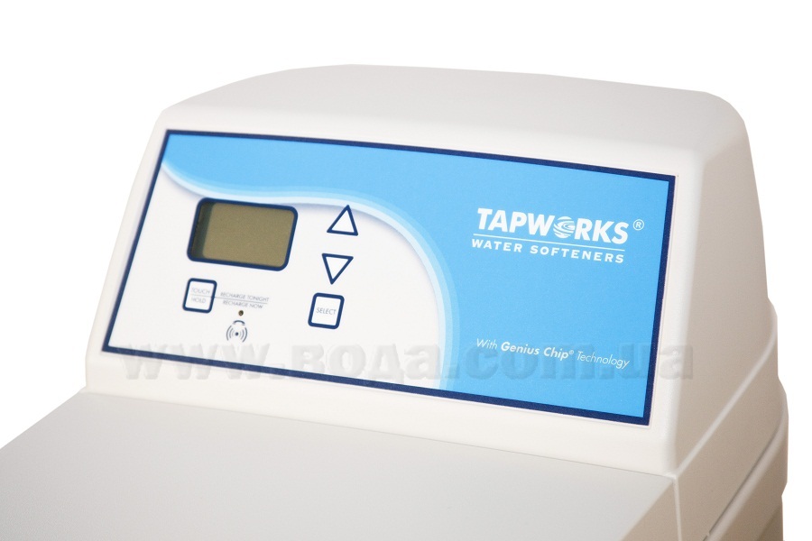 Установка  умягчения воды Tapworks TSC 14 ED (панель управления)
